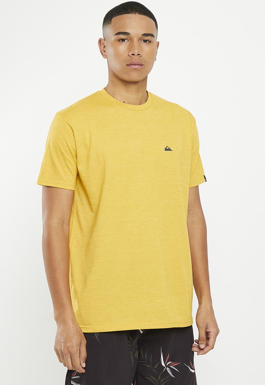 Quiksilver - Qs icon short sleeve - nugget gold 