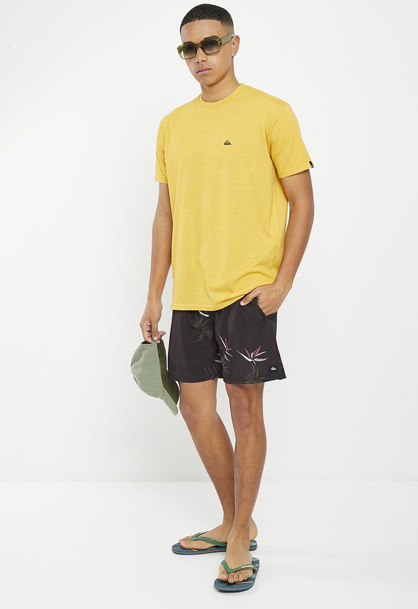 Quiksilver - Qs icon short sleeve - nugget gold 