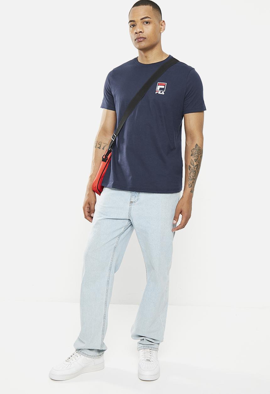 FILA - Small stacker T-shirt - fila blue