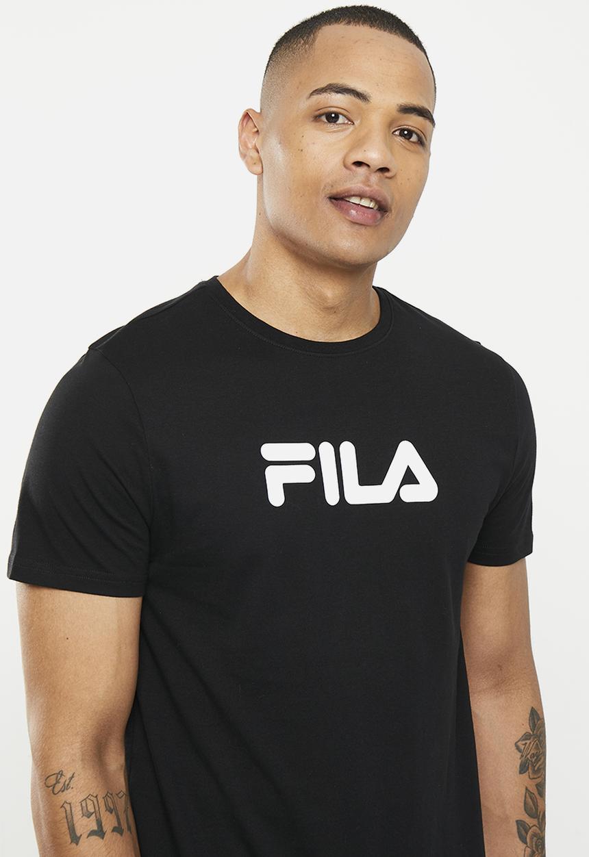 FILA - Mono deckle T-shirt - black