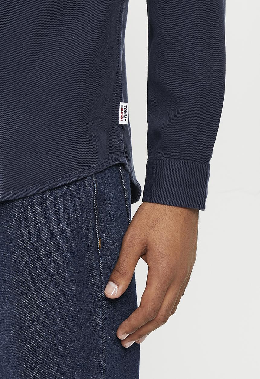 Tommy Hilfiger - Tjm essential reg shirt - navy