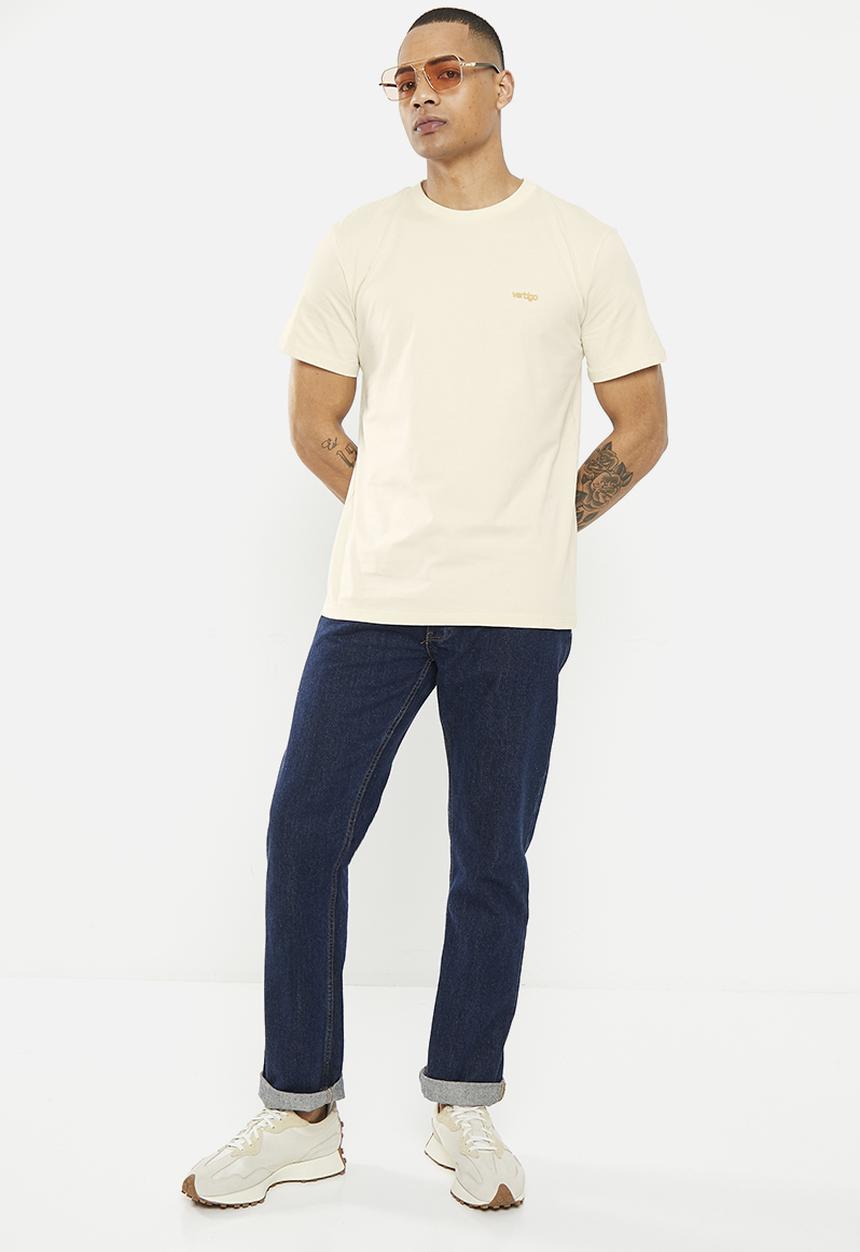 Vertigo - Mens vertigo core enzyme washed tee short sleeve - drizzle