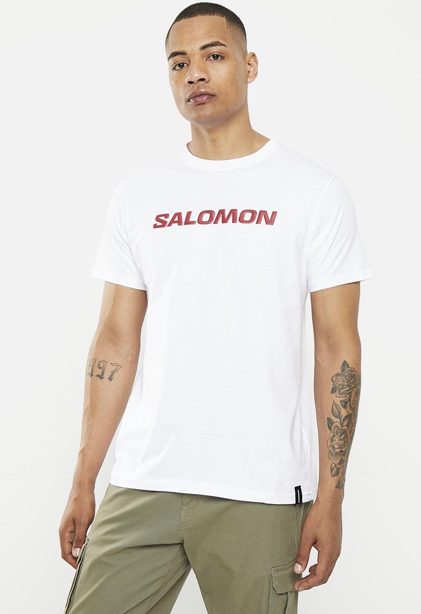 Salomon - Core logo short sleeve T-shirt - white