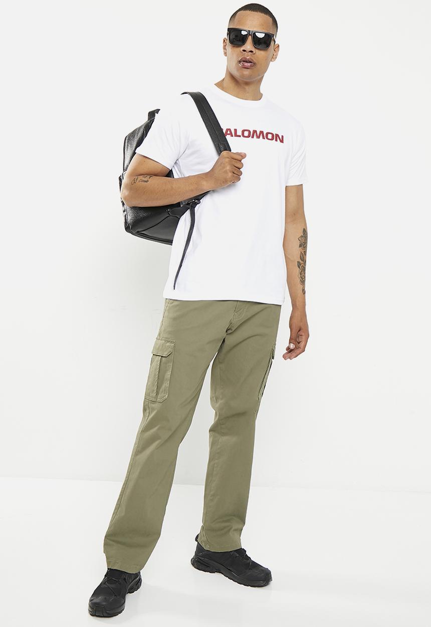 Salomon - Core logo short sleeve T-shirt - white