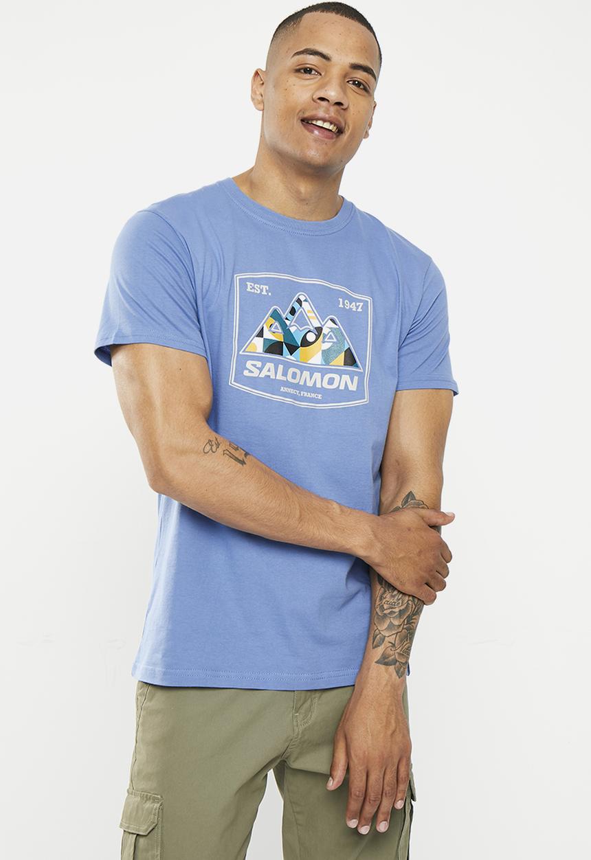 Salomon - Shasta short sleeve T-shirt - cobalt