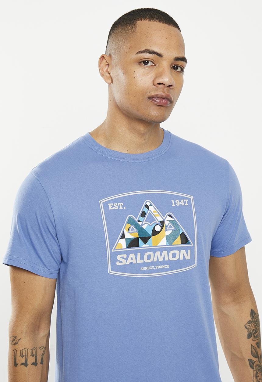 Salomon - Shasta short sleeve T-shirt - cobalt