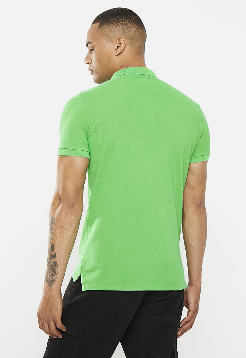 Superdry. - Vint destroy polo - kelly green