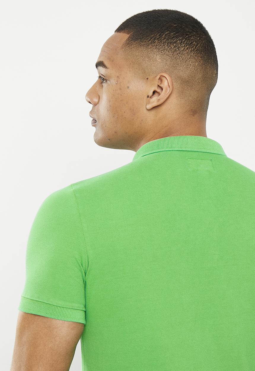 Superdry. - Vint destroy polo - kelly green