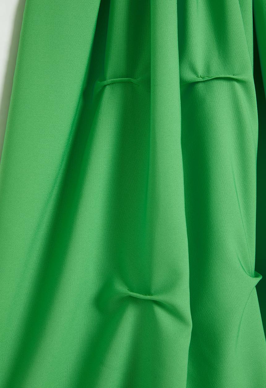 Pop Candy - Girls tie strap dress - green