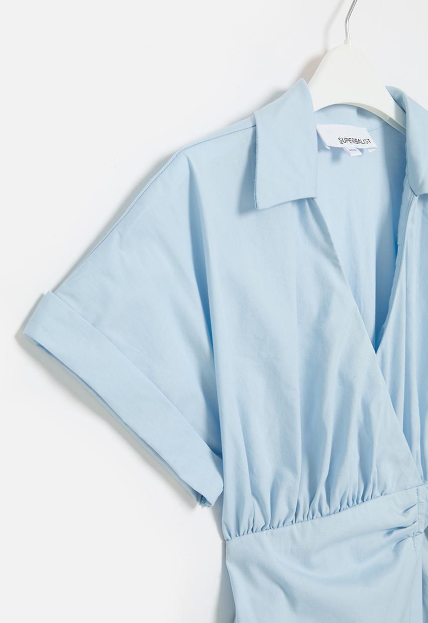Superbalist - Wrap dress - sky way