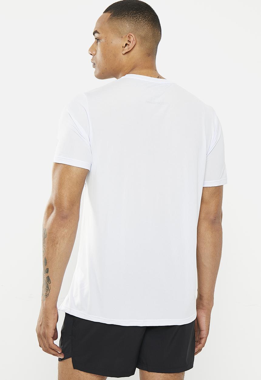 New Balance  - Graphic Accelerate short sleeve T-shirt - ice blue 