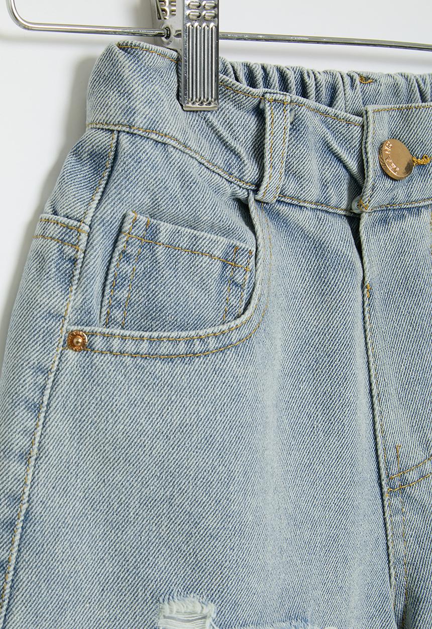 Pop Candy - Girls denim shorts - blue