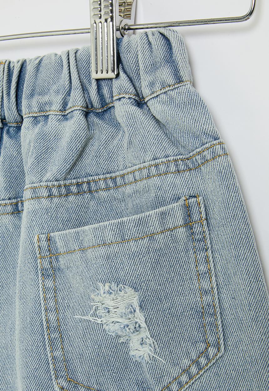 Pop Candy - Girls denim shorts - blue