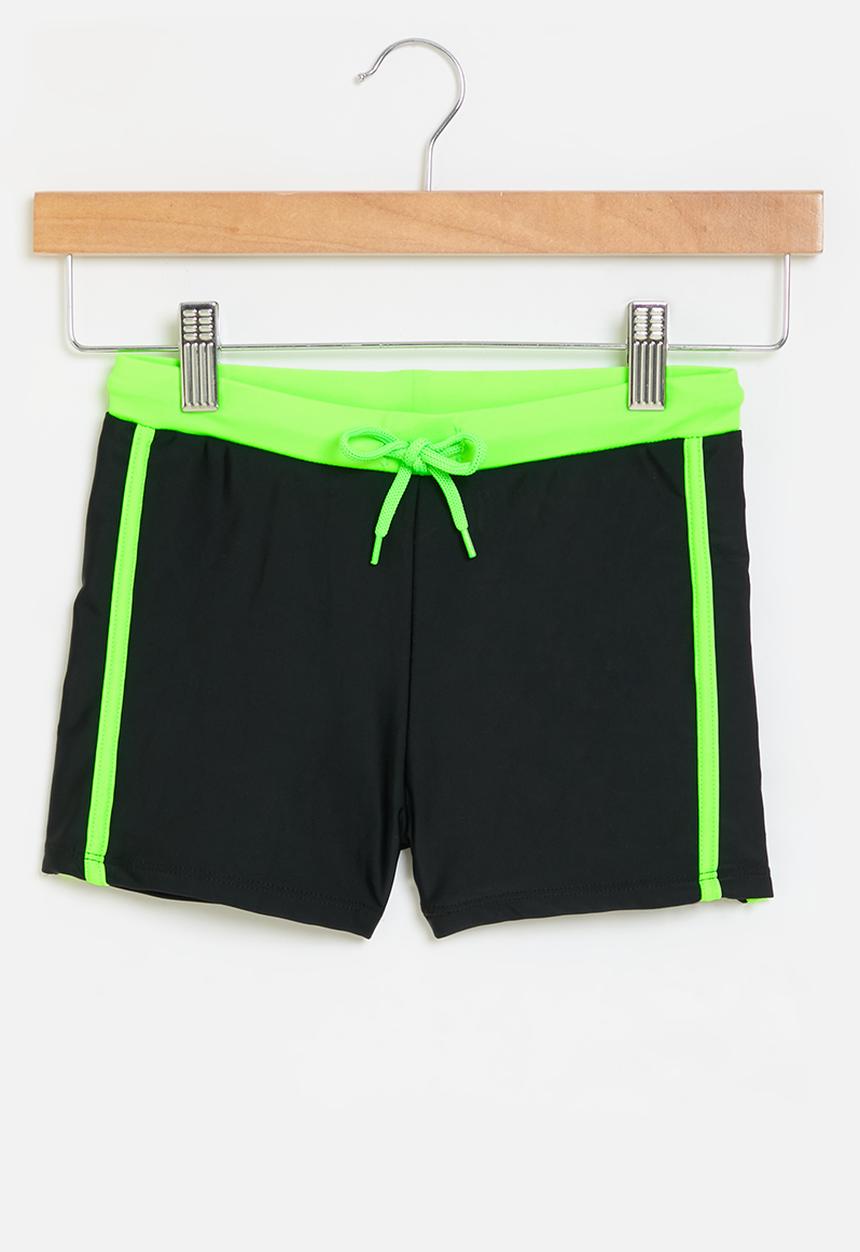 Pop Candy - Swimming trunks - black and green