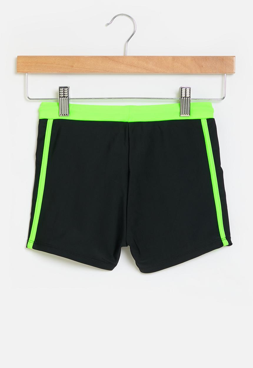 Pop Candy - Swimming trunks - black and green