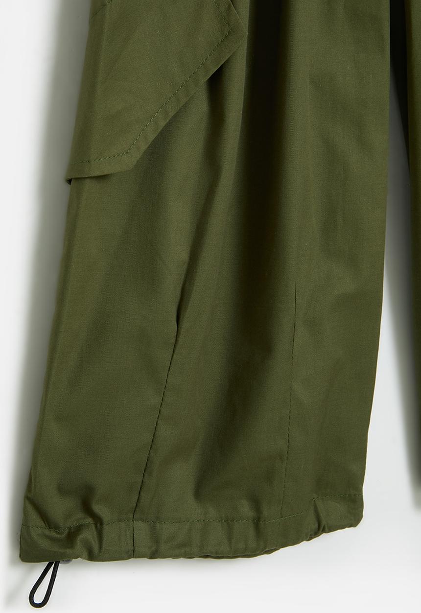 Pop Candy - Drawstring cuff pants - green
