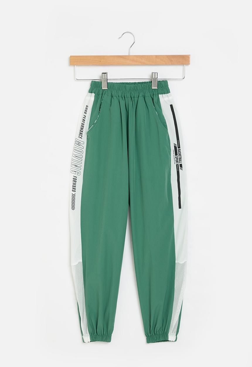 Pop Candy - Cuffed pants - green 