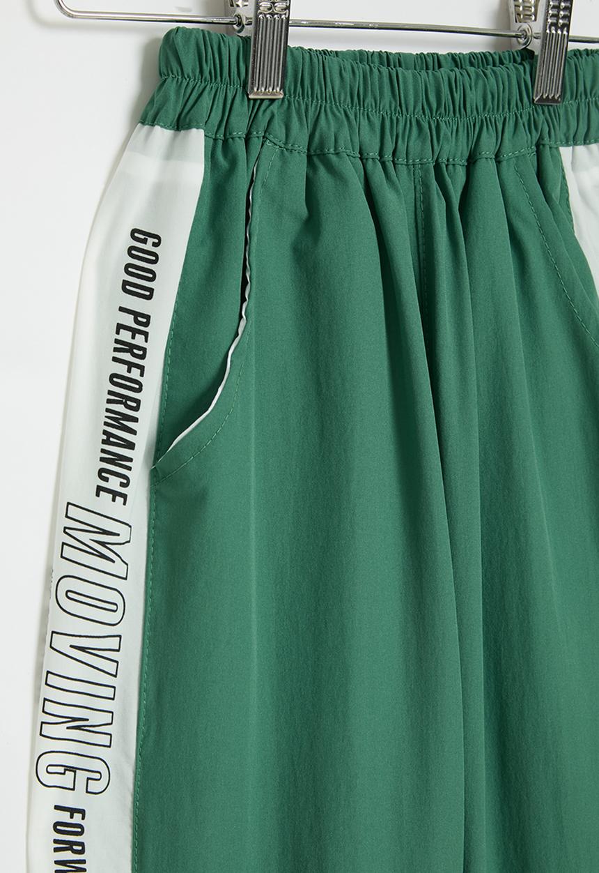 Pop Candy - Cuffed pants - green 