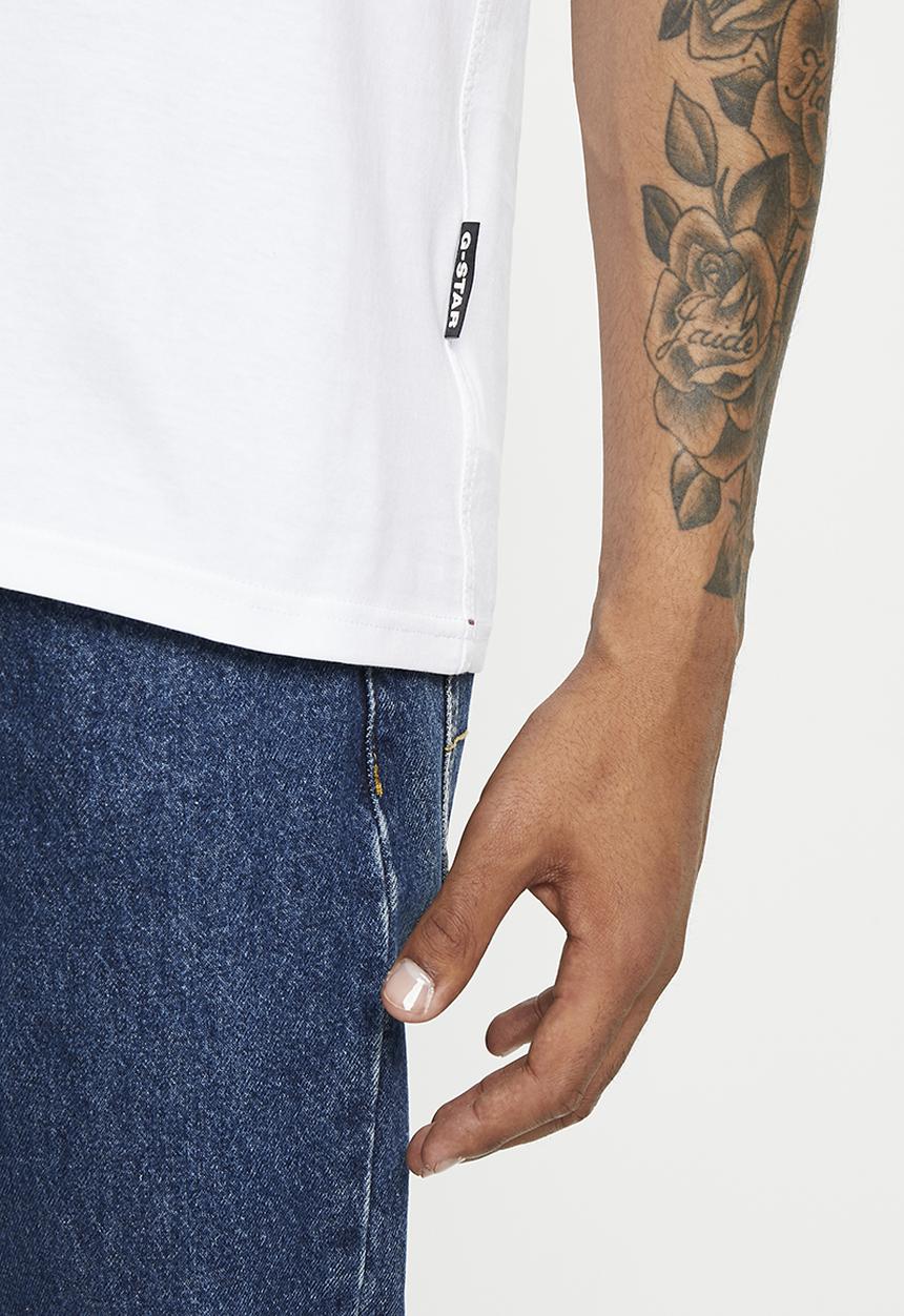 G-STAR - Graphic 17 r t short sleeve photo - white