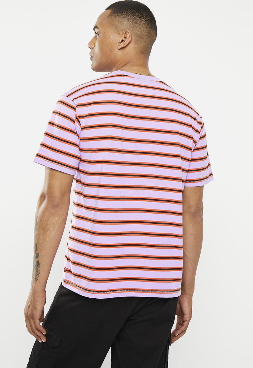 Levi’s® - Red tab vintage tee - finley stripe purple rose