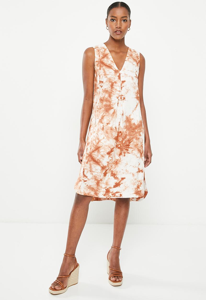 AMANDA LAIRD CHERRY - Innes - clay / white tie dye