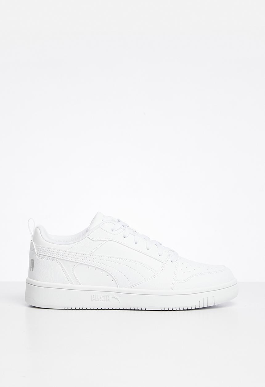 PUMA - Rebound v6 lo jr - white/grey