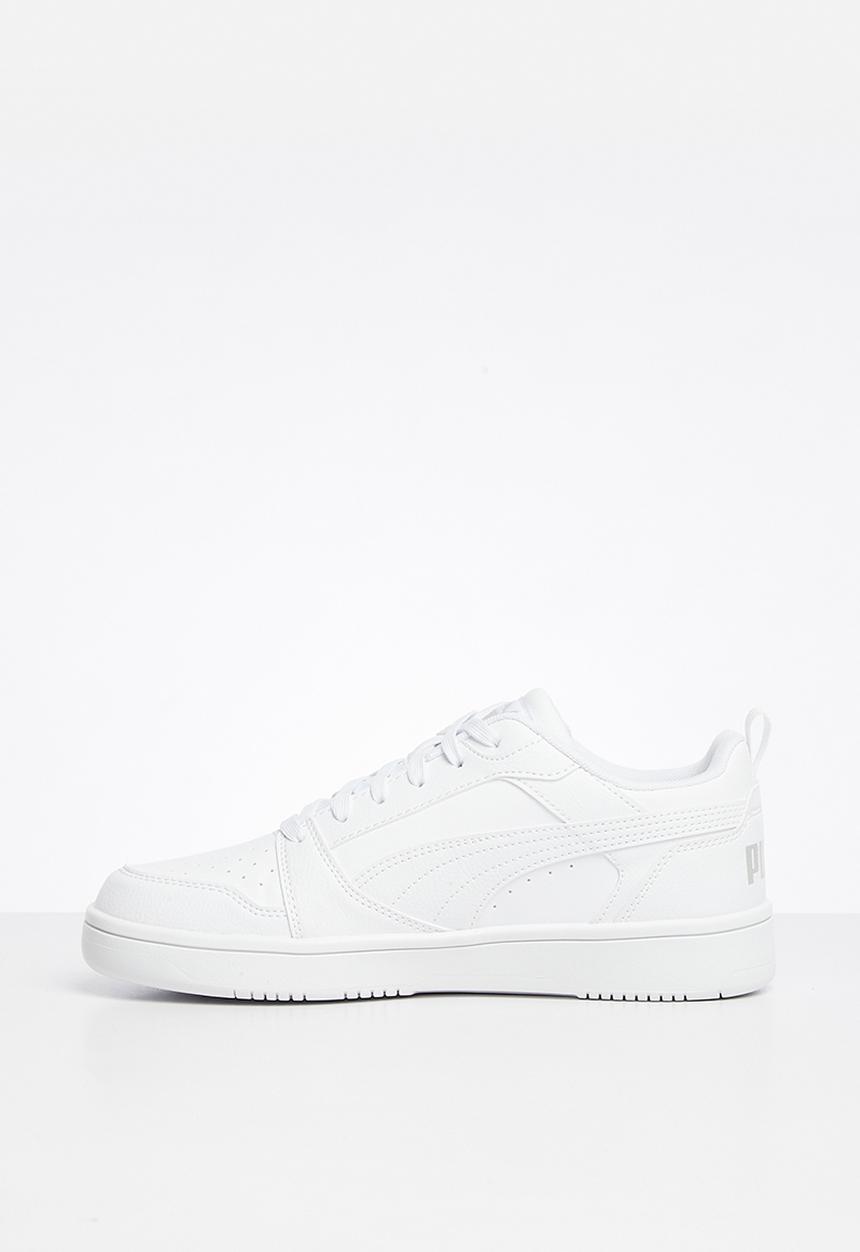 PUMA - Rebound v6 lo jr - white/grey