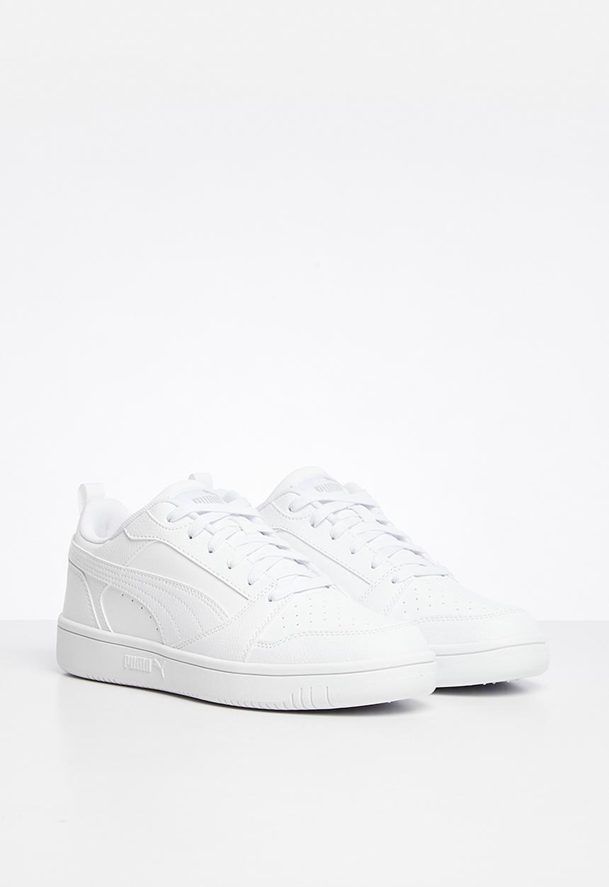 PUMA - Rebound v6 lo jr - white/grey