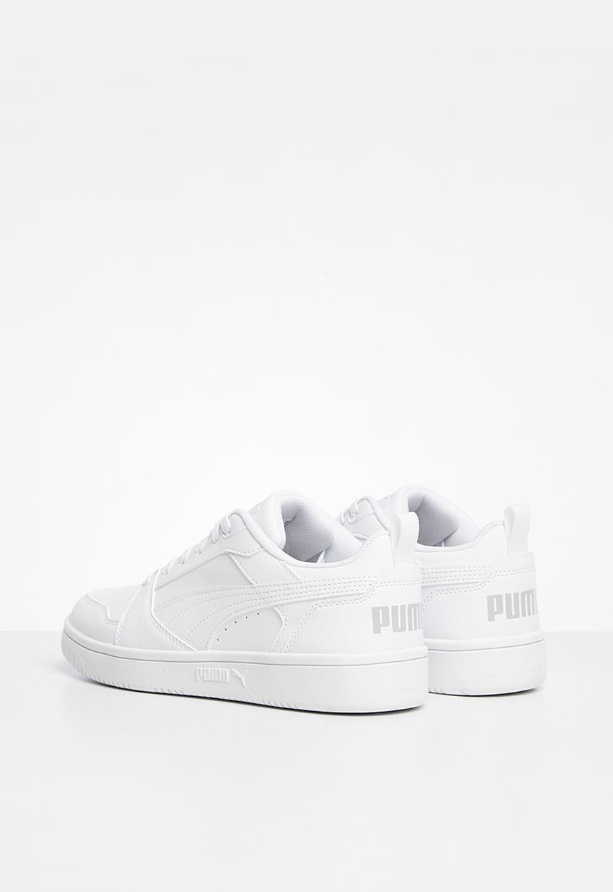 PUMA - Rebound v6 lo jr - white/grey