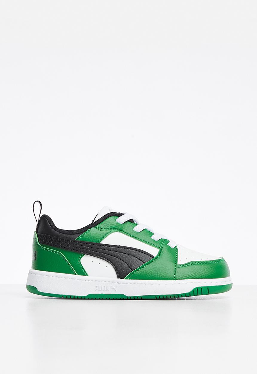 PUMA - Rebound V6 Lo AC Inf - White/Black/Green
