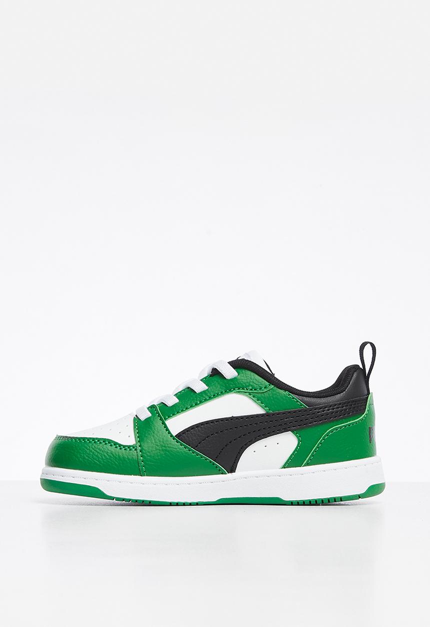 PUMA - Rebound V6 Lo AC Inf - White/Black/Green