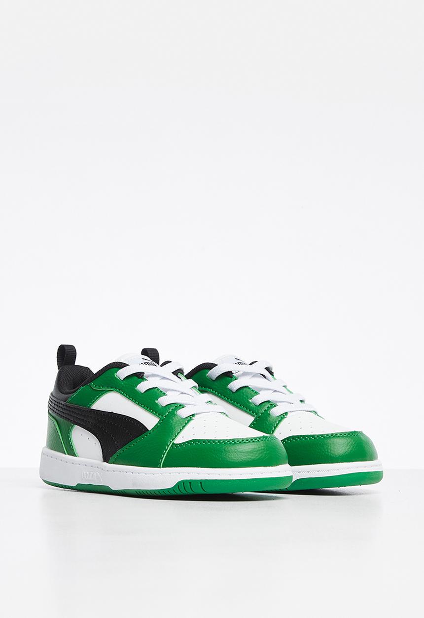 PUMA - Rebound V6 Lo AC Inf - White/Black/Green