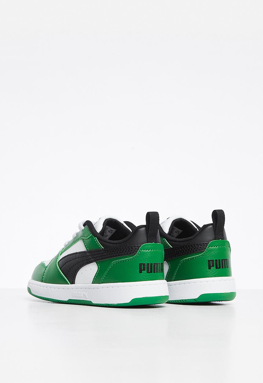 PUMA - Rebound V6 Lo AC Inf - White/Black/Green