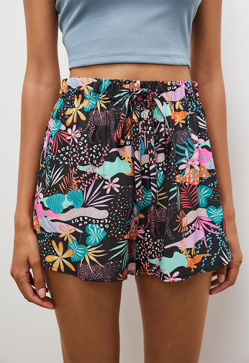 Superbalist - Printed sleep shorts - jungle safari