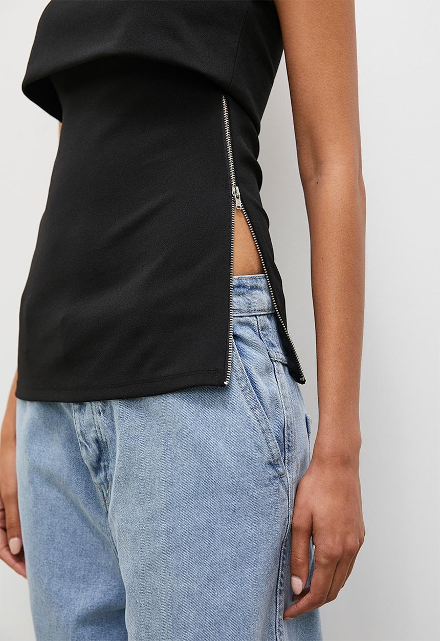 Superbalist - Tube tunic - black