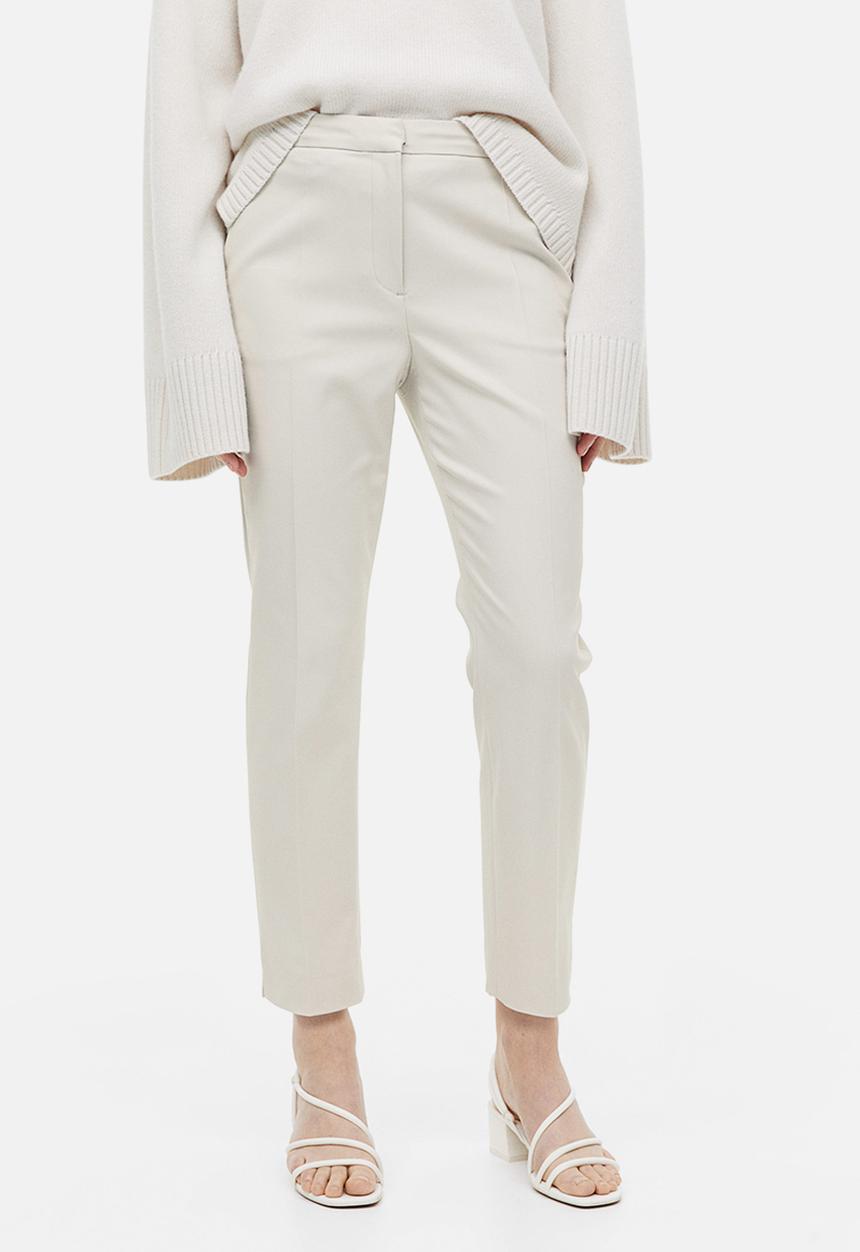 H&M - Tailored trousers - light greige