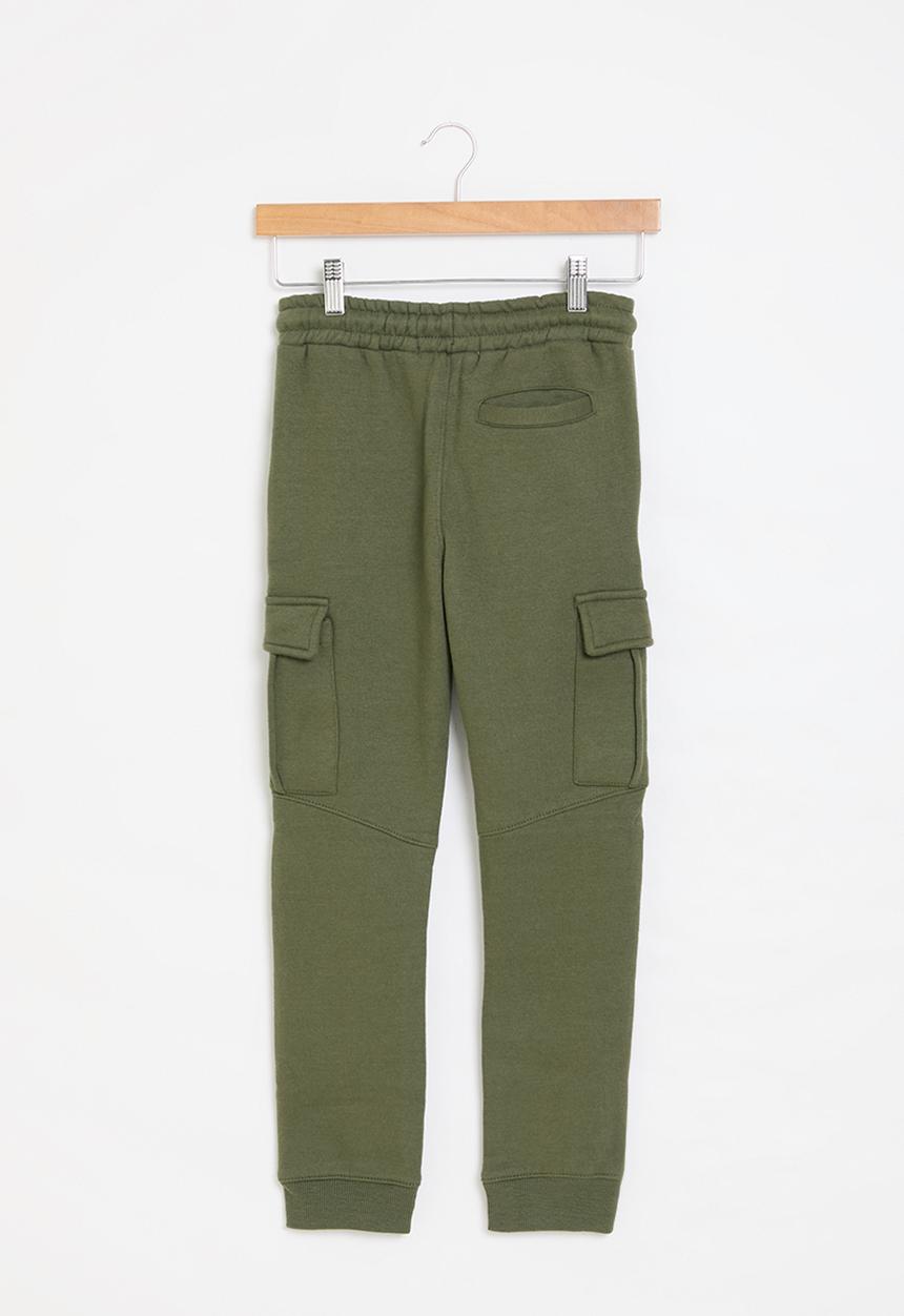 MINOTI - Fleece combat jogpant - khaki