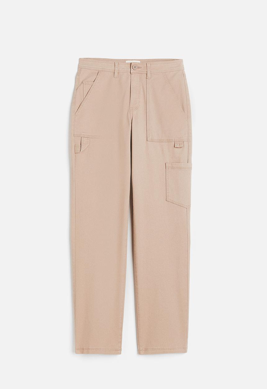 H&M - Twill utility trousers - beige