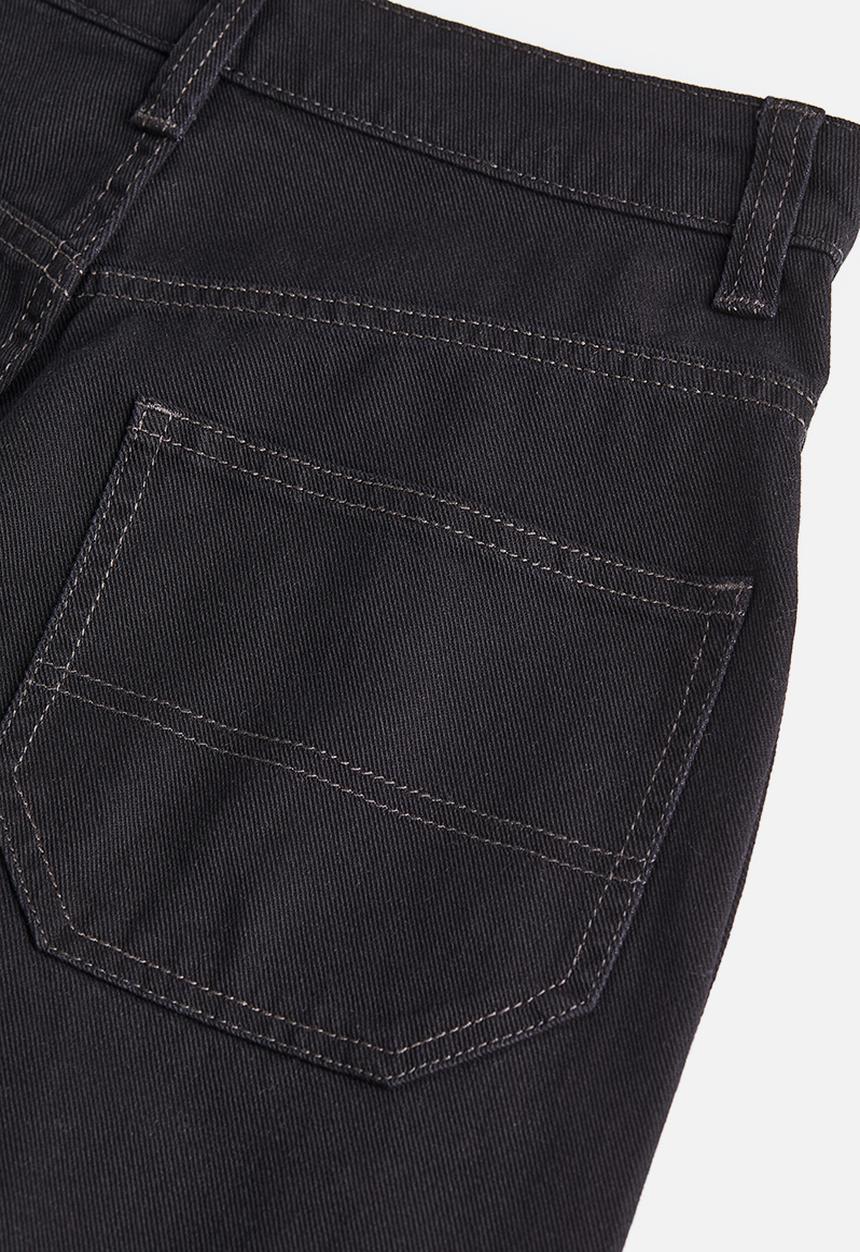 H&M - Twill cargo trousers - black