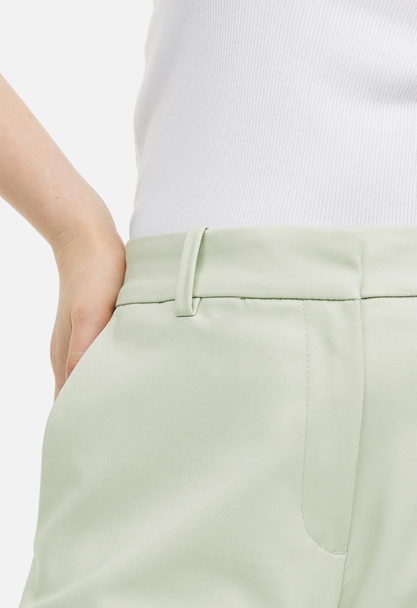 H&M - Cigarette trousers - light green