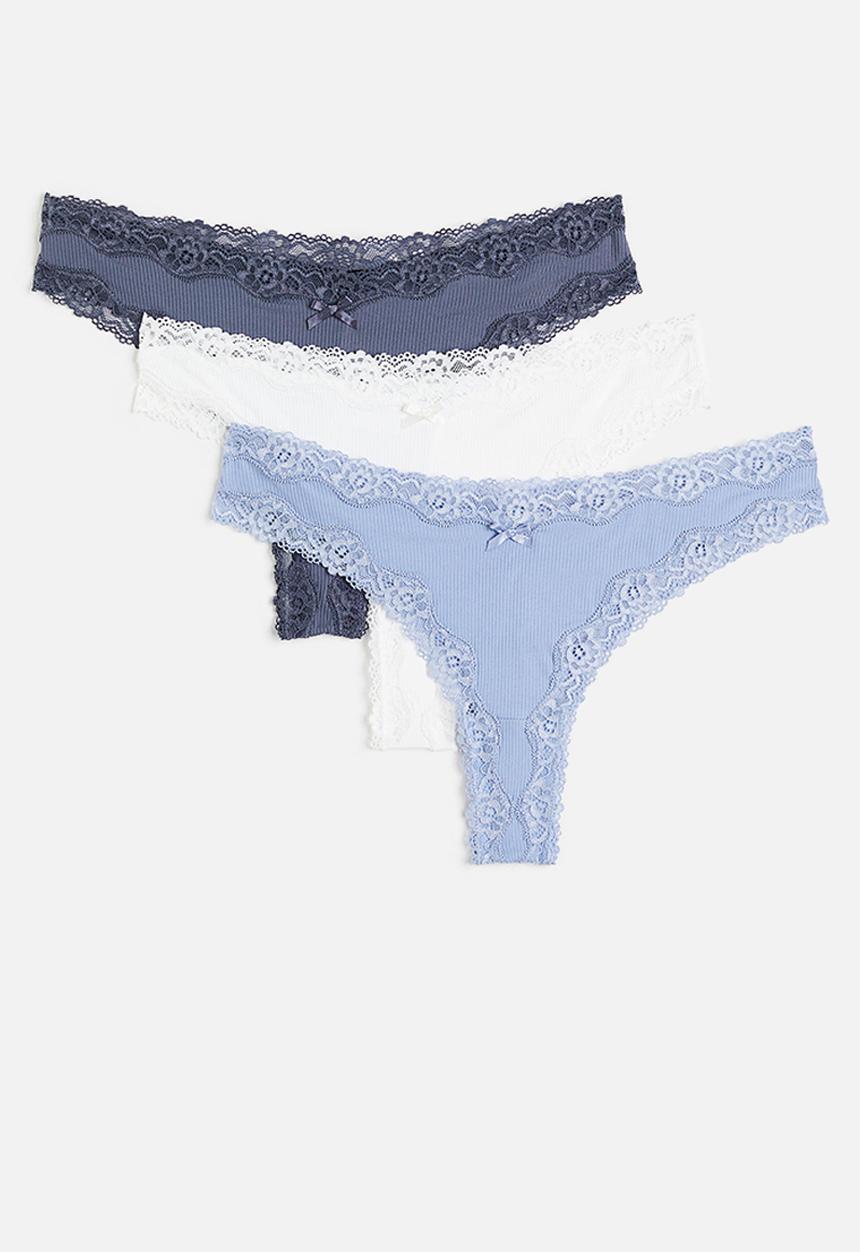 H&M - 3-Pack brazilian briefs - multi
