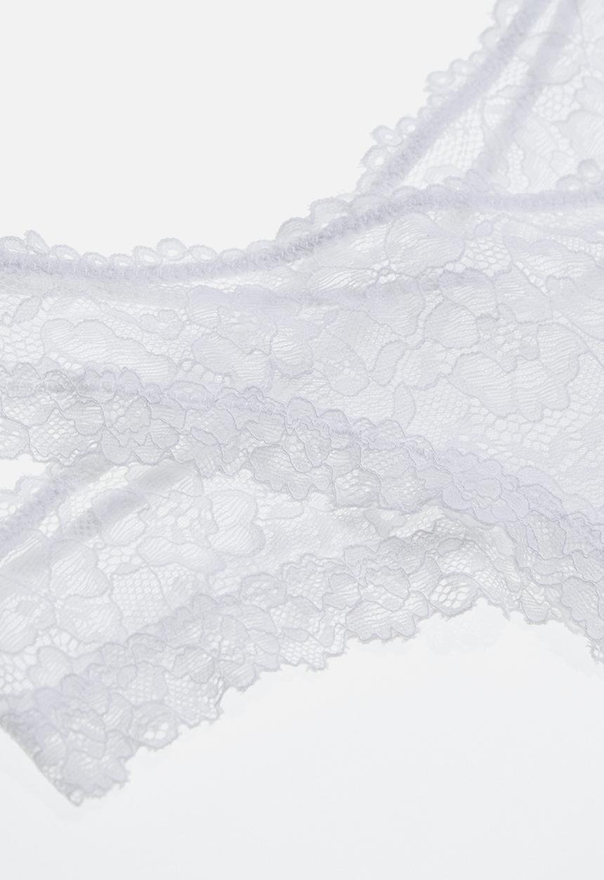 H&M - 2-Pack brazilian briefs - white 