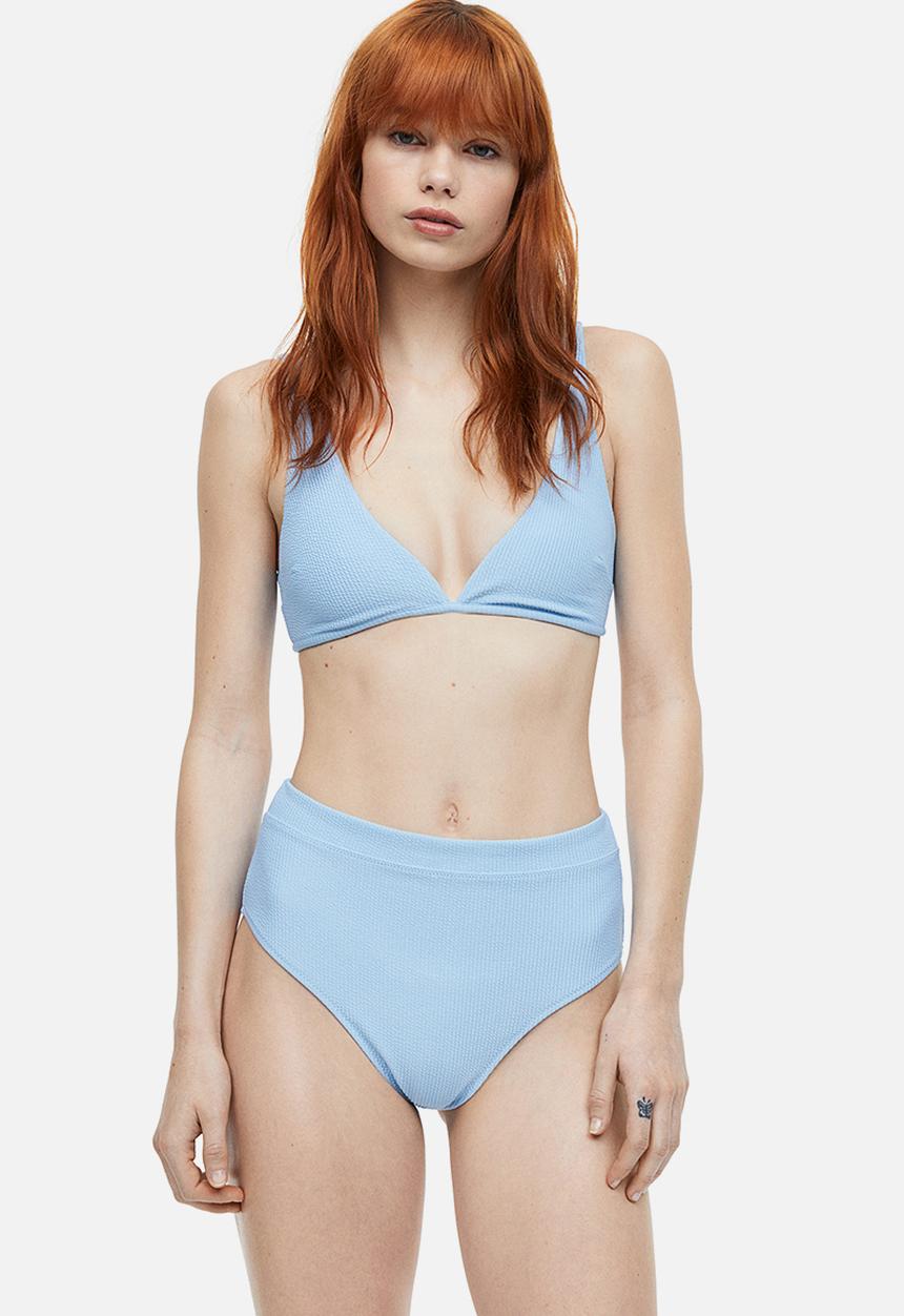 H&M - Brazilian bikini bottoms - light blue