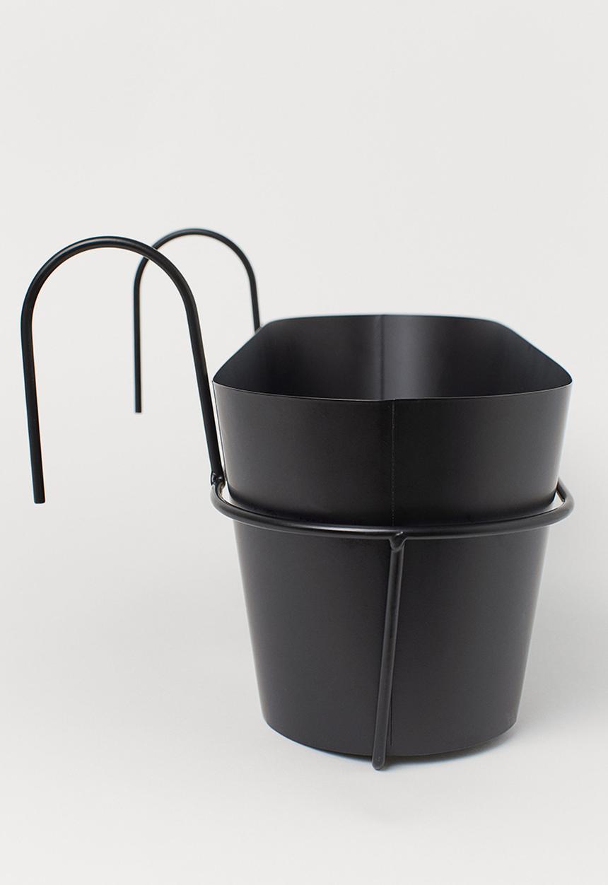 H&M - Metal window box - black