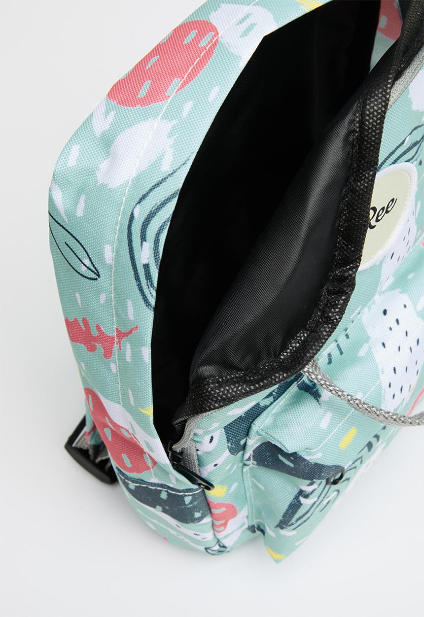 Ree Collective - Mini bag squiggle - mint