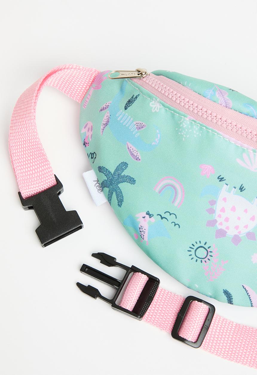 Ree Collective - The moonbag dino girl - mint