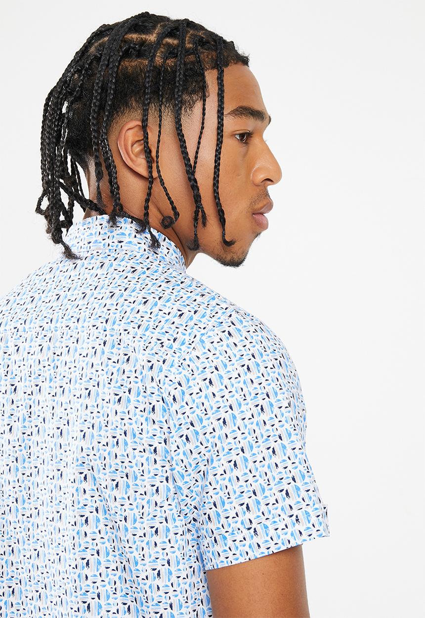 Brave Soul - Msh-625aztec - optic white & blue