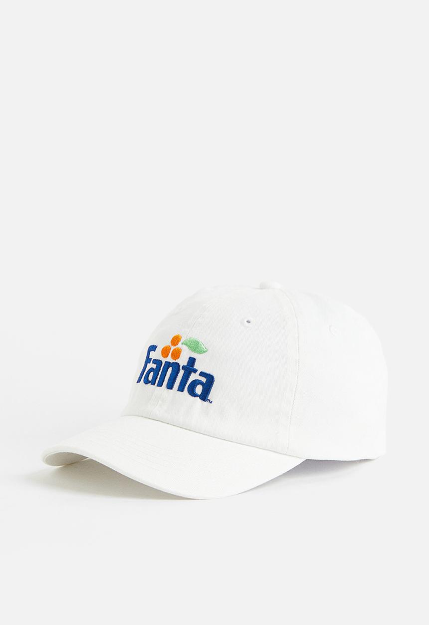 H&M - Embroidered cap - multi,white