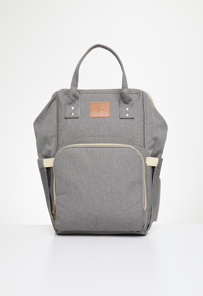 Ree Collective - The original diaper bag - grey