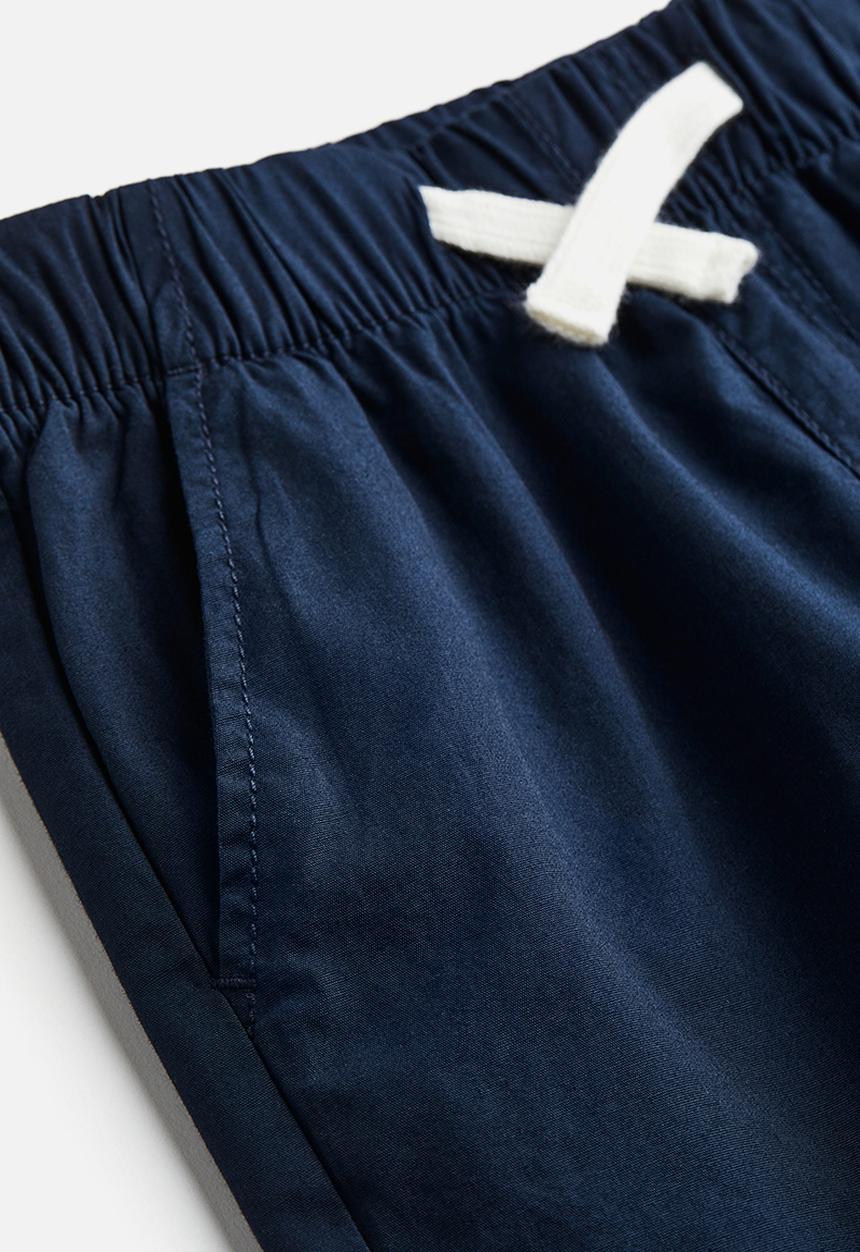H&M - Cotton shorts - navy blue 
